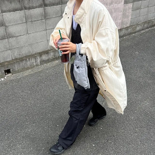 Vintage Long Anorak Coat
