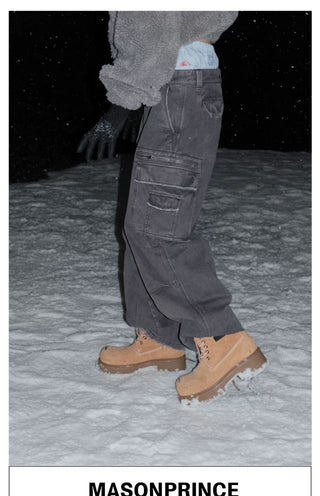 MASONPRINCE Washed Cargo Pants