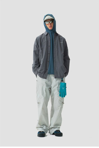 [Monterest] Water Repellent Lightweight Snap Shirt