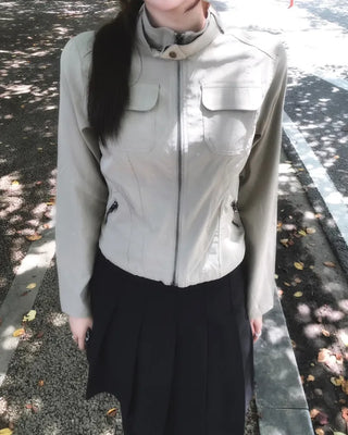 vintage slim jacket
