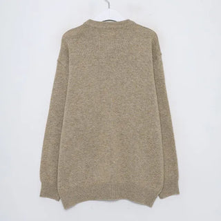 Cashmere wool round knit