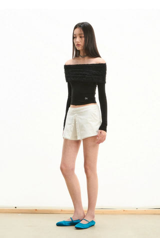 [NOTAWEAR] Lace Off shoulder Top
