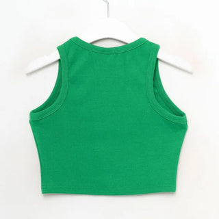 Ribbed Crop Sleeveless