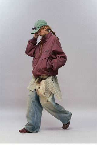 [Monterest] Water-Resistant Stand Collar Work Jacket