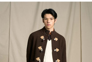 [CULTUM] Merino Wool Ivy Style Toggle Cardigan