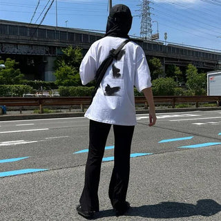 Bootcut slim pants