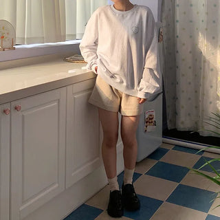 Back lettering sweatshirt