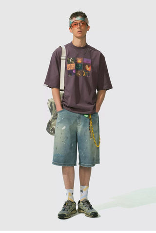 [Monterest] Outdoor Memory Print Graphic T-Shirt
