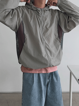 Verside Mesh Windjumper