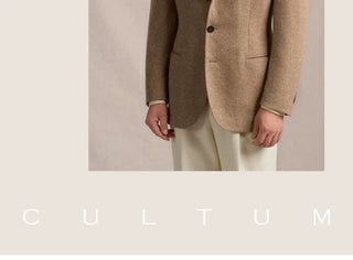 [CULTUM] 1930s Wool Blend Twill Blazer