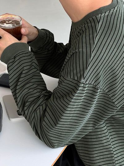 Common Pigment Stripe T-shirt