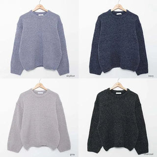 pumpkin round knit