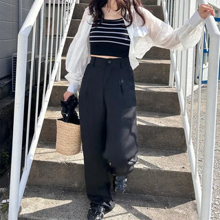 Straight slacks