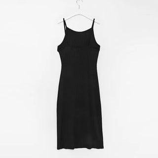Ribbed long dress