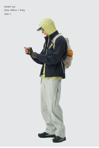 [Monterest] Packable Water-Resistant Zip-Up Jacket