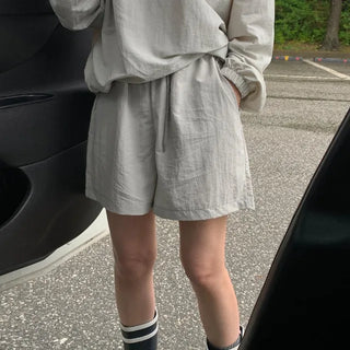 Wind washa half pants