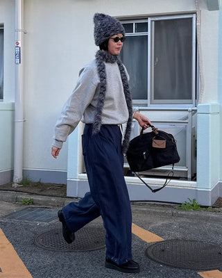 Piping sweatshirt