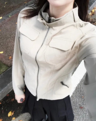 vintage slim jacket