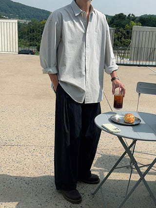 Dear Cotton Oversized Shirt