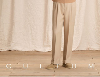 [CULTUM] Knit Polo Shirt