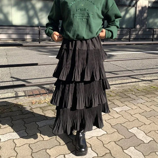 Asymmetrical Cantan Skirt