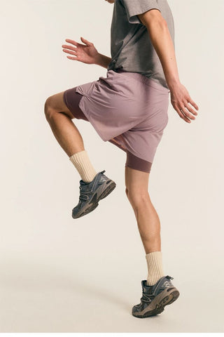 [Monterest] UPF50+ 2-in-1 Stretch Sport Shorts