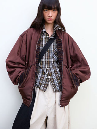 [NeverSeez] Wool-Lined Pilot Jacket