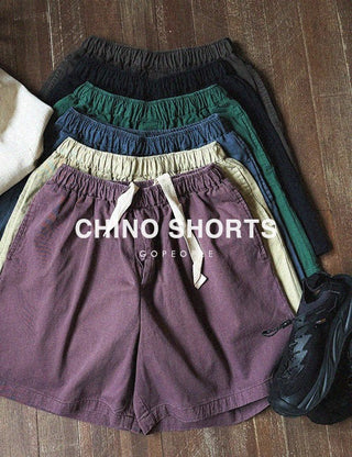 20-count Cotton Chino Shorts (7 colors)