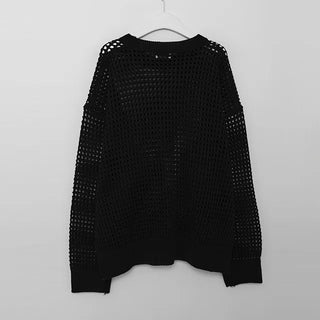 we mesh warmer round knit