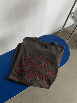 LIFE Lettering Pigment 1/2 T-shirt