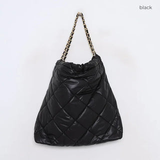 Chain quilted bag