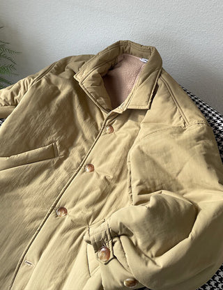 Day Wool-Lined Padded Coat (3 colors)