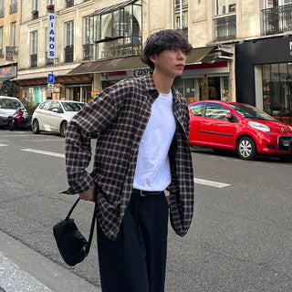 Basic check shirt