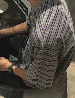 Brit Pigment Striped Short Sleeve (2 colors)