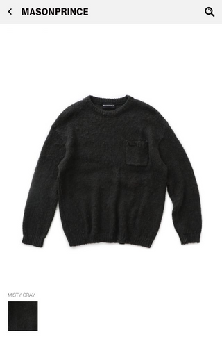 MASONPRINCE Lightweight Mohair Sweater