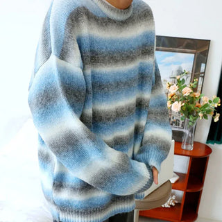 Colorful striped knit