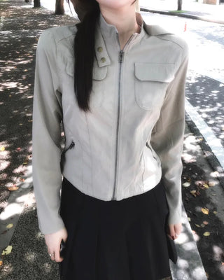 vintage slim jacket