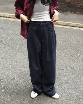 (Short/Basic/Long) (5 colors) Cotton Slacks Pants