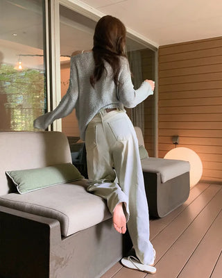 Summer denim pants