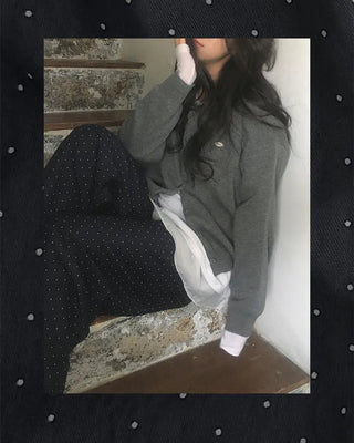 (4 colors) Dot Point Pants