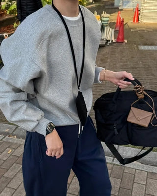 Piping sweatshirt