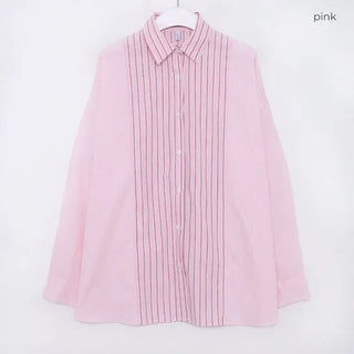Color striped shirt