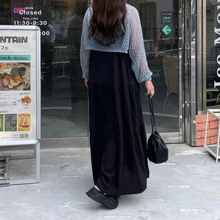 Basic tiered skirt