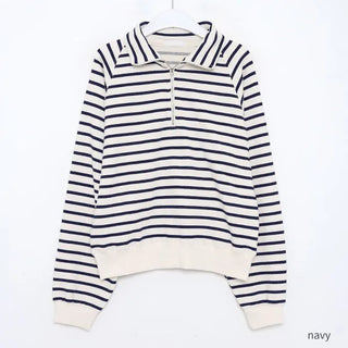 Half-zip sweatshirt