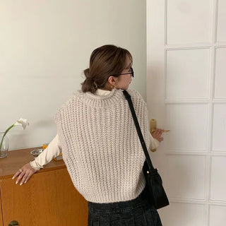 Suede shoulder bag