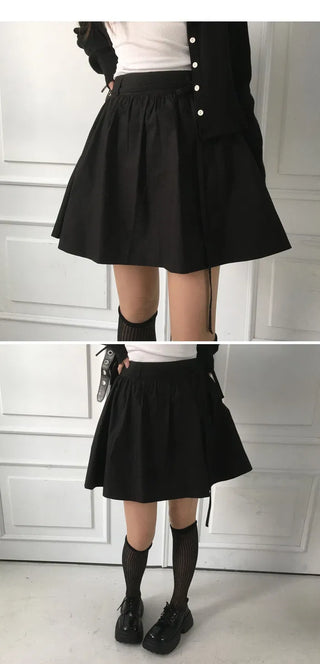 Haribo Shirring Mini Skirt - 5 colors