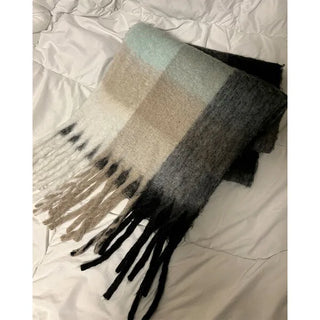 Checkered Big Scarf