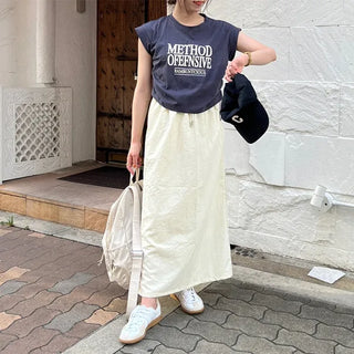 String nylon skirt