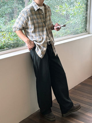 Record Soft Check Shirt