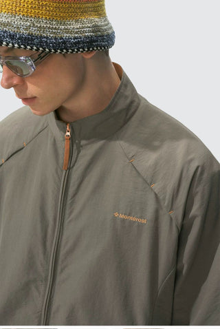 [Monterest] Stand Collar Breathable Zip-Up Jacket